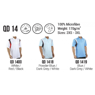 [Quick Dry] Quick Dry Polo - QD14